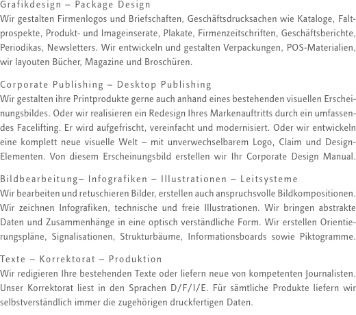 Grafikdesign &ndash; Package Design  Wir gestalten Firmenlogos und Br